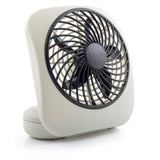 Wholesale-TREVA FD05004 DESK FAN 5" GRAY-Fans-Electro Vision Inc