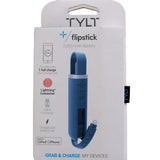 Wholesale-TYLT LITFS1XBL2T Flipstick Portable Phone Charger (Type-C USB, Blue) - 3,350 mAh-Charger-Electro Vision Inc