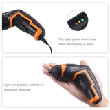 Wholesale-Tack Life SDP50DC 4V CORDLESS SCREWDRIVER & 31PC-Screwdrivers-Electro Vision Inc