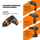 Wholesale-Tack Life SDP50DC 4V CORDLESS SCREWDRIVER & 31PC-Screwdrivers-Electro Vision Inc