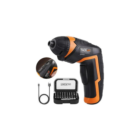 Wholesale-Tack Life SDP50DC 4V CORDLESS SCREWDRIVER & 31PC-Screwdrivers-Electro Vision Inc