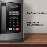 Wholesale-Toshiba EM925A5ABS MWO Oven 0.9 CF 900W - Black SS-Microwave Oven-Electro Vision Inc