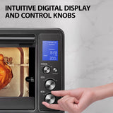 Wholesale-Toshiba TL1-AC25CZABS Toaster Oven 1700W - Black SS-Ovens-Electro Vision Inc