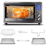 Wholesale-Toshiba TL1-AC25CZABS Toaster Oven 1700W - Black SS-Ovens-Electro Vision Inc