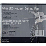 Wholesale-Trice Hugger Fan 44" w Light - Reversible Blades-Fans-Electro Vision Inc