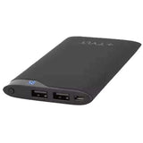Wholesale-Tylt UPP6KLDBK2T SLIM PACK LED PORTABLE POWER BANK 6000mAh 2 USB PORTS-Power Bank-Electro Vision Inc