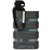 Wholesale-Tylt UPP9KRUGBKTE RUGGED BATTERY PACK POWER BANK WITH CARIBINER HOOK 10050mAh-Power Bank-Electro Vision Inc