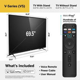 Wholesale-VIZIO V705X-J03 70" Class V-Series 4K UHD LED Smart TV V705x-J03-Smart TV-Electro Vision Inc