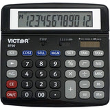 Wholesale-Victor 9700 Desktop Business Calculator 12 Digits-Calculators-Electro Vision Inc