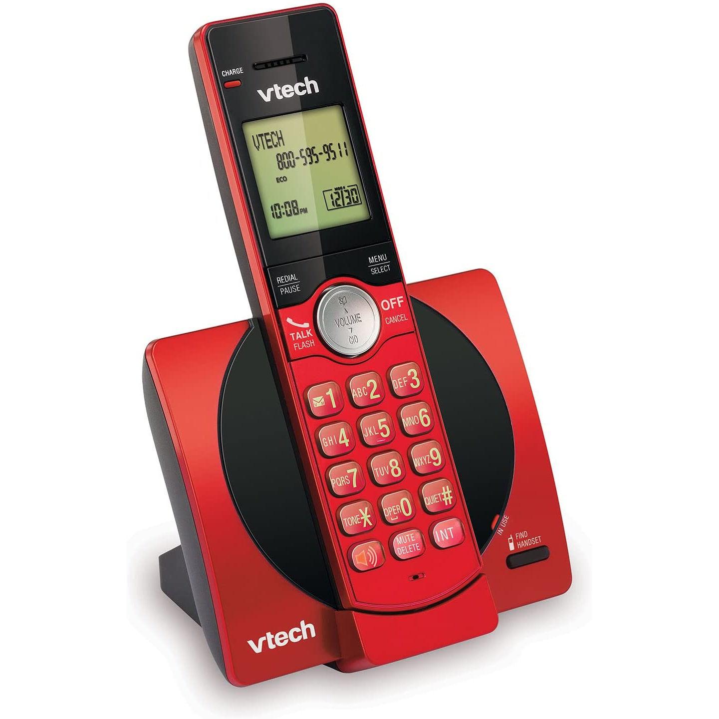 Wholesale-VTech CS6919-16 Cordless Phone with Caller ID and Handset Speakerphone – Red-Phone-Electro Vision Inc