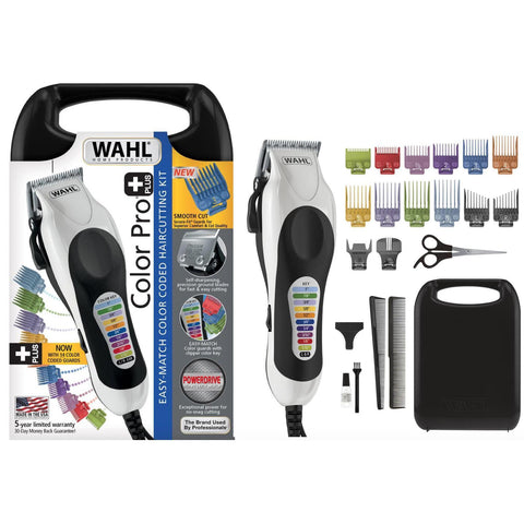Wholesale-WAHL 79752-008 Color Pro Plus Hair Cutting Kit-Men's Grooming-Electro Vision Inc