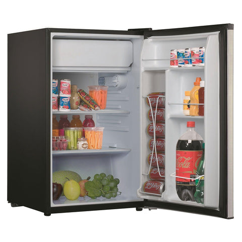 Wholesale-WHIRLPOOL WH43S1E 4.3 CF REFRIGERATOR STAINLESS STEEL-Refrigerator-Electro Vision Inc