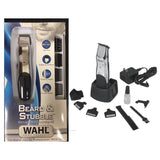 Wholesale-Wahl 9916-1008 Beard and Mustache Rechargeable Trimmer Set-Men's Grooming-Electro Vision Inc