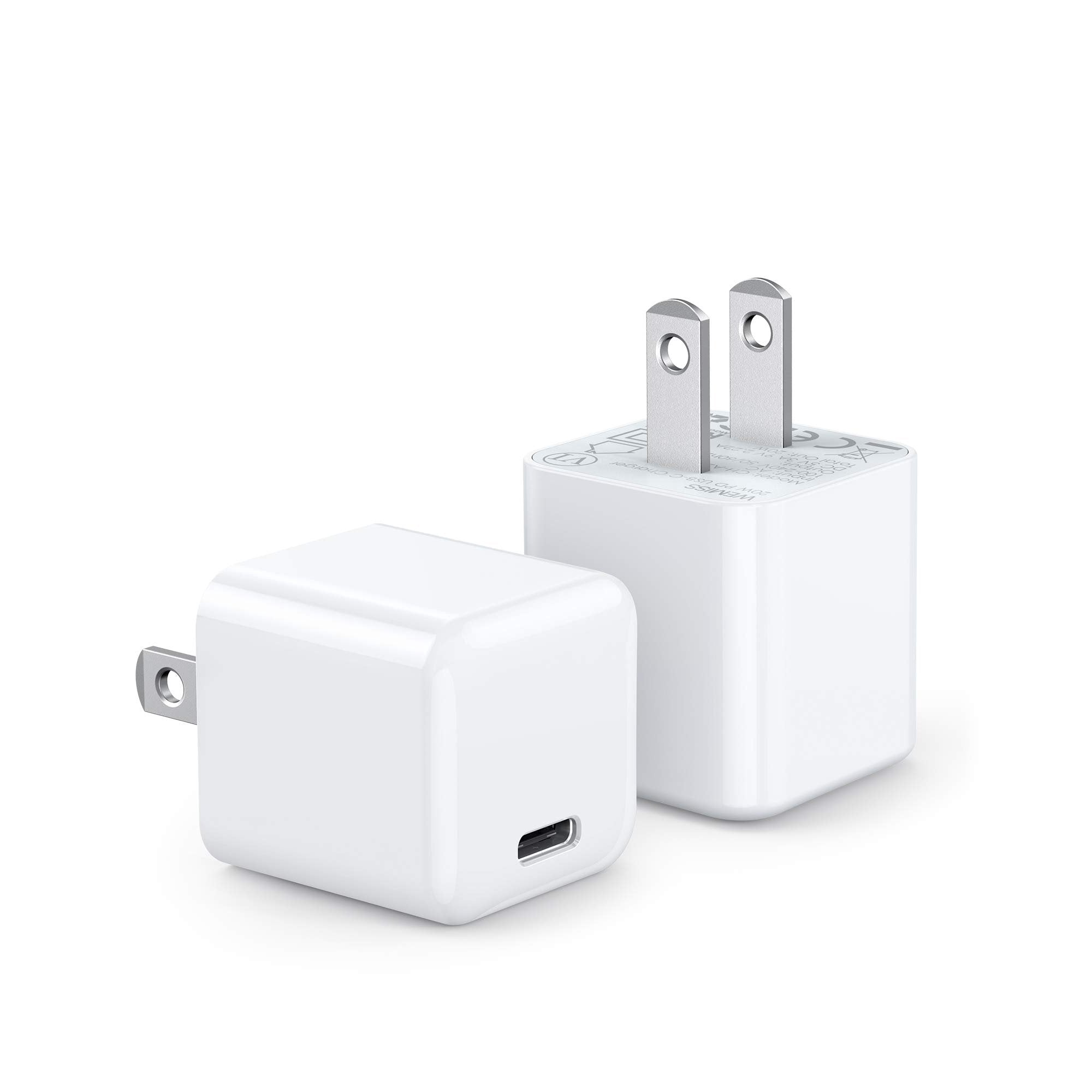 Wholesale-WeMiss CHA3 USB-C Mini Wall Charger White 20W-Charger-Electro Vision Inc