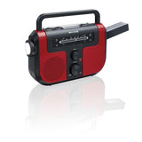 Wholesale-Weather X WR383R - Solar w AM/FM Weather Band Radio with Flashlight & Lantern-Flashlights-Electro Vision Inc