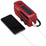 Wholesale-WeatherX WR281R Flashlight with Solar Power & Bluetooth Speaker-Flashlights-Electro Vision Inc
