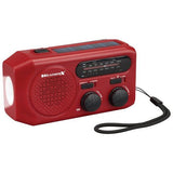 Wholesale-WeatherX WR281R Flashlight with Solar Power & Bluetooth Speaker-Flashlights-Electro Vision Inc