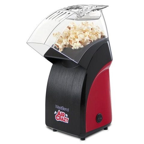 Wholesale-WestBend 82471R Hot Air Popcorn Machine 4 Quart - Red-Popcorn Makers-Electro Vision Inc