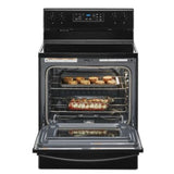 Wholesale-Whirlpoo WFE515S0JBl 5.3 CF electric range with Frozen Bake technology Black-Electric Range-Electro Vision Inc