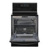Wholesale-Whirlpoo WFE515S0JBl 5.3 CF electric range with Frozen Bake technology Black-Electric Range-Electro Vision Inc
