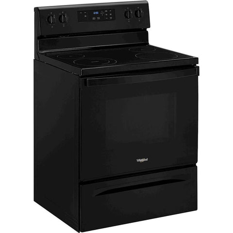 Wholesale-Whirlpool WFE320M0JB Electric Range 5.3 CF - Black-Ovens-Electro Vision Inc
