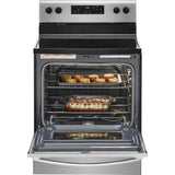 Wholesale-Whirlpool WFE515S0JS 5.3 CF electric range with Frozen Bake technology Stainless Steel-Electric Burner-Electro Vision Inc