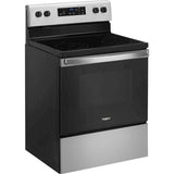 Wholesale-Whirlpool WFE515S0JS 5.3 CF electric range with Frozen Bake technology Stainless Steel-Electric Burner-Electro Vision Inc