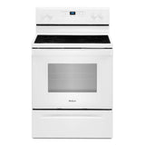 Wholesale-Whirlpool WFE515S0JW 5.3 CF. electric range with Frozen Bake technology - White-Ranges-Electro Vision Inc