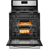 Wholesale-Whirlpool WFG320M0BS Freestanding Gas Range - Stainless steel 5.1 Cu. Ft.-Gas Stove-Electro Vision Inc