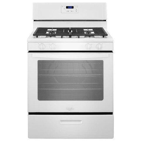Wholesale-Whirlpool WFG320M0BW 5.1 cf Freestanding Gas Range - white-Gas Range-Electro Vision Inc