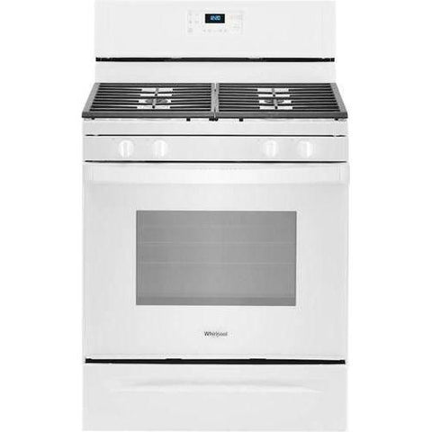 Wholesale-Whirlpool WFG515SOJW Gas Stove White 30"-Electro Vision Inc