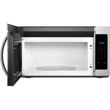 Wholesale-Whirlpool WMH31017HS 1.7 CF Microwave Hood Combination with Electronic Touch Controls-Microwave Oven-Electro Vision Inc
