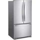 Wholesale-Whirlpool WRF535SWHZ 25 cf Wide French Door Refrigerator w Water Dispenser 36"-Refrigerator-Electro Vision Inc