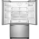 Wholesale-Whirlpool WRF535SWHZ 25 cf Wide French Door Refrigerator w Water Dispenser 36"-Refrigerator-Electro Vision Inc