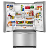 Wholesale-Whirlpool WRF555SDFZ 36-inch Wide French Door Refrigerator - 25 CF-Refrigerator-Electro Vision Inc