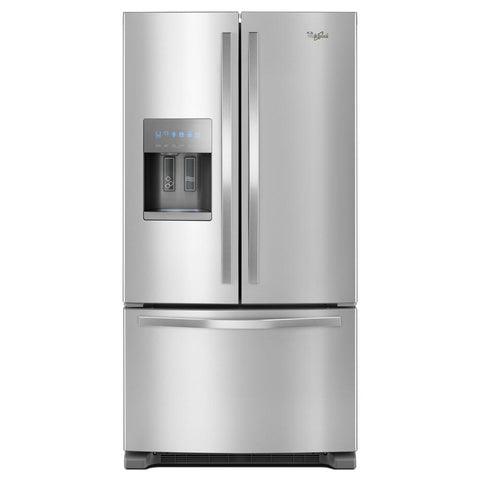 Wholesale-Whirlpool WRF555SDFZ 36-inch Wide French Door Refrigerator - 25 CF-Refrigerator-Electro Vision Inc