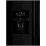 Wholesale-Whirlpool WRS325SDHB Refridgerator 25cf Side by Side Black-Refrigerator Freezer-Electro Vision Inc