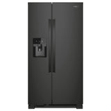 Wholesale-Whirlpool WRS325SDHB Refridgerator 25cf Side by Side Black-Refrigerator Freezer-Whi-WRS325SDHB-Electro Vision Inc