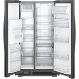 Wholesale-Whirlpool WRS325SDHB Refridgerator 25cf Side by Side Black-Refrigerator Freezer-Electro Vision Inc