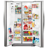 Wholesale-Whirlpool WRS571CIHZ 21CF Stainless Steel Refrigerator-Refrigerator-Electro Vision Inc