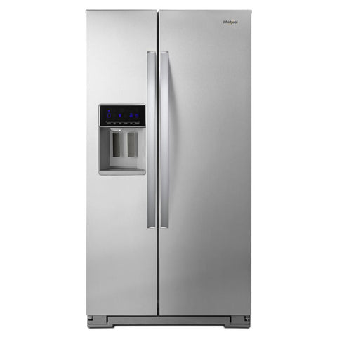 Wholesale-Whirlpool WRS571CIHZ 21CF Stainless Steel Refrigerator-Refrigerator-Electro Vision Inc