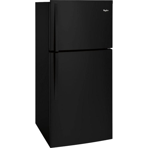 Wholesale-Whirlpool WRT519SZDB 19 CF Top-Freezer Refrigerator - Black-Refrigerators-Whi-WRT519SZDB-Electro Vision Inc