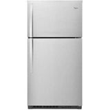 Wholesale-Whirlpool WRT541SZDM 21 CF Stainless Steel Refrigerator-Electro Vision Inc