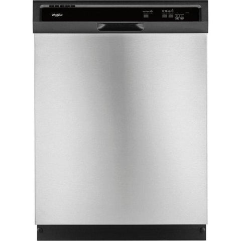Wholesale-Whirlpool Whi-WDF330PAHS Built-In Dishwasher 24" Tall Tub Dishwasher Staless Steel with 1-Hour Wash Cycle, 63 dBA-Dishwashers-Electro Vision Inc
