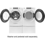 Wholesale-Whirpool WED560LHW Electric Vented Dryer with Intuitive Touch Controls 7.4 CF 240-Volt - White-Dryers-Electro Vision Inc