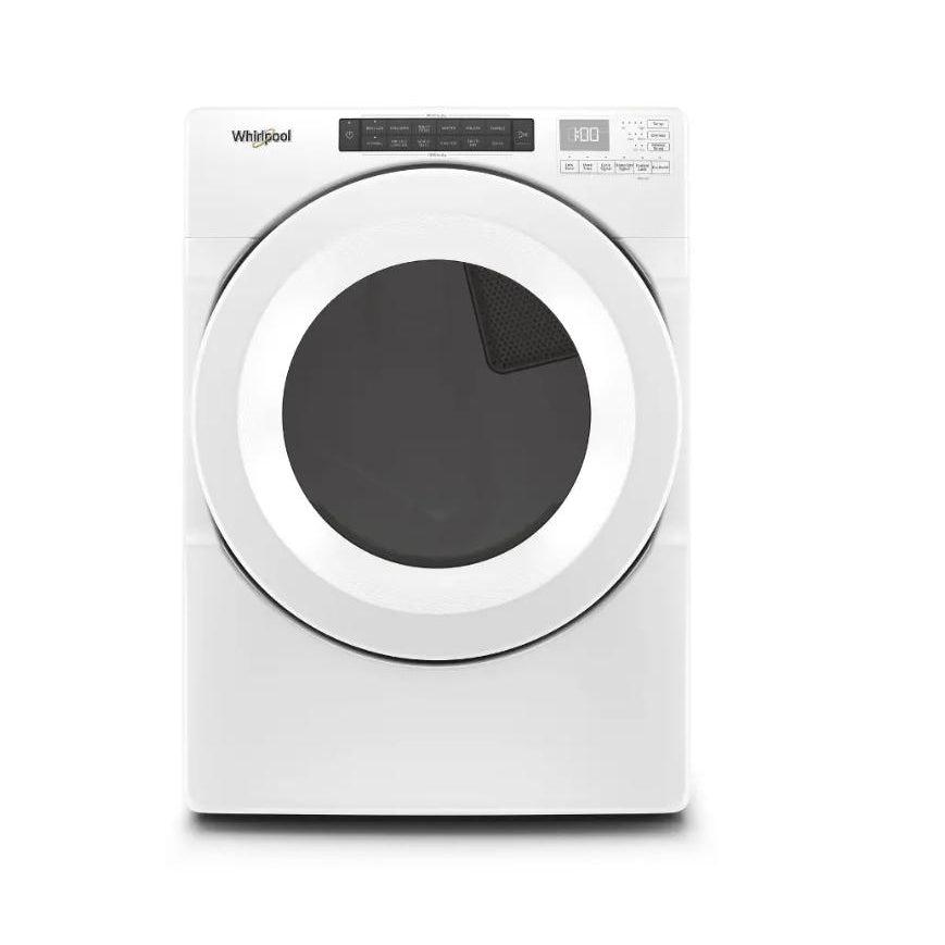 Wholesale-Whirpool WED560LHW Electric Vented Dryer with Intuitive Touch Controls 7.4 CF 240-Volt - White-Dryers-Electro Vision Inc