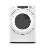 Wholesale-Whirpool WED560LHW Electric Vented Dryer with Intuitive Touch Controls 7.4 CF 240-Volt - White-Dryers-Electro Vision Inc