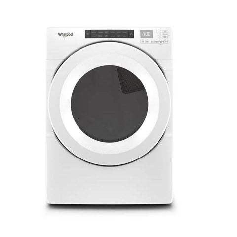 Wholesale-Whirpool WED560LHW Electric Vented Dryer with Intuitive Touch Controls 7.4 CF 240-Volt - White-Dryers-Electro Vision Inc