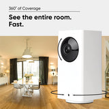 Wholesale-Wyze WYZECP2 Pan v2 Wired 1080p HD Security Camera (White) - CERTIFIED REFURBISHED-Camera-Electro Vision Inc