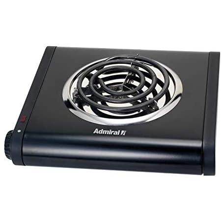 Wholesale-Admiral AD9013 Personal Electric Burner-Kitchen Appliance-Electro Vision Inc